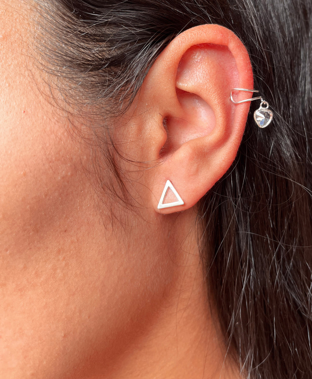 PIERCINGS DE PRESSÃO DUPLO CORAÇÃO